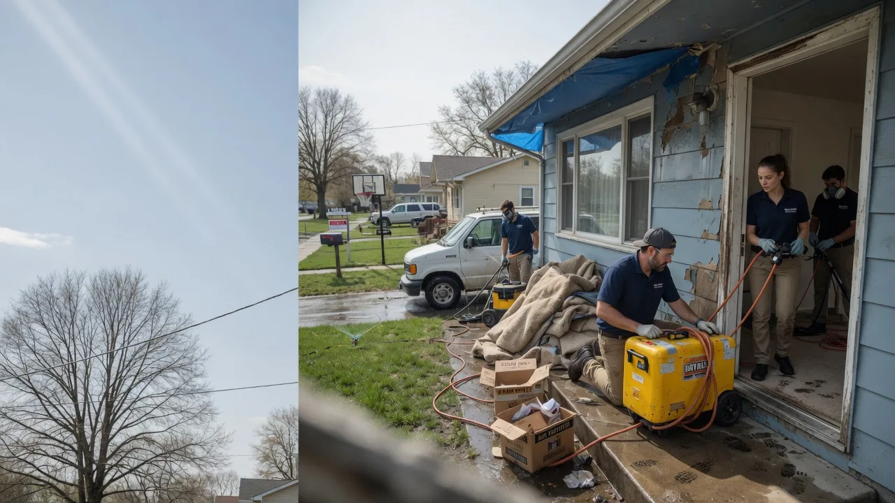 Basement Flood Cleanup in Hecker, IL near me